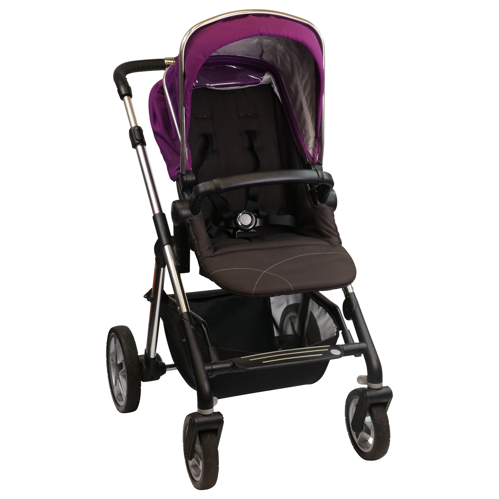 Silver Cross Pioneer Chassis Seat Carry Cot Purple Prams Pushchairs KidX Buy Sell Exchange